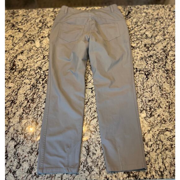 Lululemon women’s cropped pants size 4 light gray - Picture 5 of 11